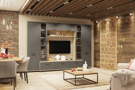 Гостиная "Грейс" Комплектация 3