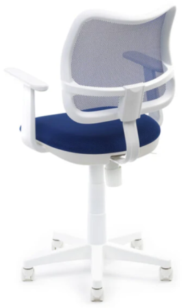 Кресло детское Бюрократ CH-W797/BL/TW-10 Ткань синяя 550*280*590