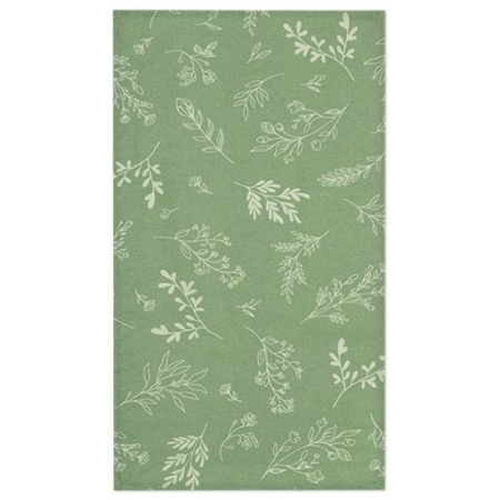 Полотенце декоративное 35х60 "Радушная хозяйка (Традиция)" (Ботаника грин)