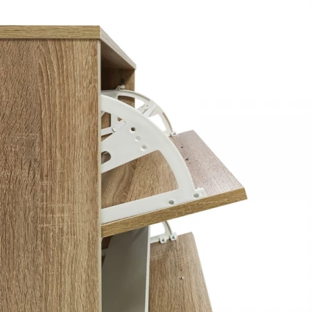 3.08 Обувница 602х1056х270(дуб сонома, Дуб сонома, Лотос 128)