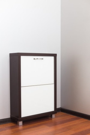 Люкс 2 с. Стекло Белое/ Венге