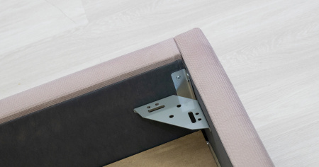 Кровать двойная Мелисса 160 ((тори 45 велюр (ява), Тори 45 велюр (ява))) (кровать/дно/механизм/основ