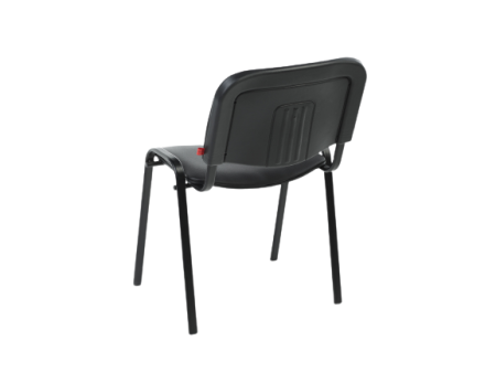 Офисный стул ИЗО black Экокожа PV-1 530х600х790