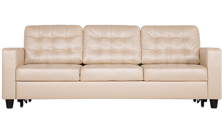 Диван КАМЕЛОТ 3р (Nevada mint, ткани, Вариант 1, Дельфин, отстрочка в тон ткани, полотно термостеган