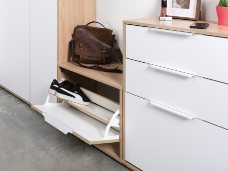 Куба Тумба 13.58 (Дуб сонома Белый премиум)