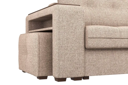 Диван-кровать угловой "SMART" Б3-1Пф-2Т-Б4 СК (Sherlock 932)