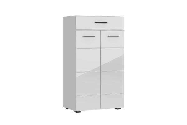 GLOSS комод КМВ-60 Белый/Белый глянец