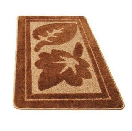 Коврик д/в SHAHINTEX РР 50*80 001 кофе с молоком 55