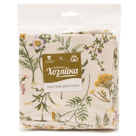 Набор салфеток декоративных 35*35 (6шт) "Радушная хозяйка" (Хербал)