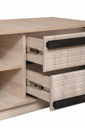 Тумба А-11 (дуб сонома / ПВХ дуб сонома светлый / профиль: Masa Decor дуб сонома / профиль: Masa Dec