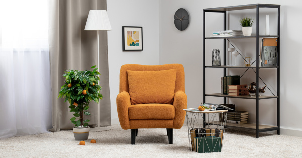 Шон Кресло для отдыха (Арт. ТК 272 Romeo 05 (оранжевый)