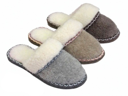 2148 W-FUR-W Обувь домашняя женская ( пантолеты )