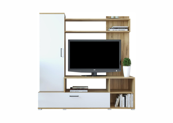 19ГЛА Гостиная ЛИМА (крафт золотой/белый)