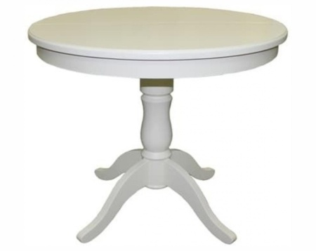 Cтол ВЕНА d90х120/ гладкий бел/бел ВС/430 