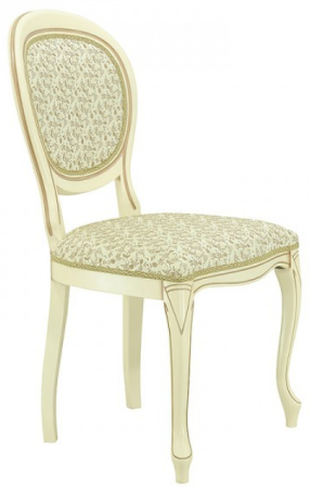 Стул Баджо тк.3-113, т102 (Слоновая кость с патиной)