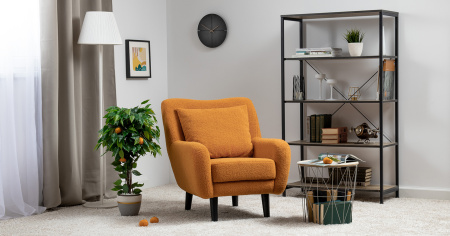 Шон Кресло для отдыха (Арт. ТК 272 Romeo 05 (оранжевый)