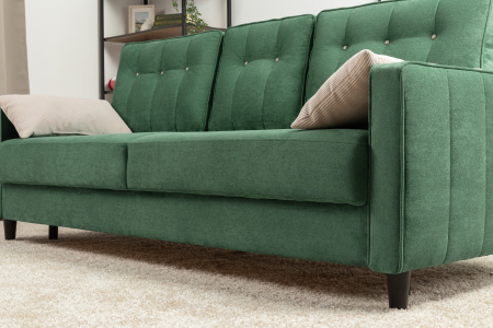 Диван - кровать Арно (Арт. ТД 566 Лаки 20 (хвойный зеленый), Лаки 20 (хвойный зеленый), Vertical 91