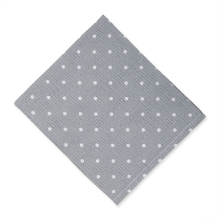 Полотенце декоративное 35х60 "Радушная хозяйка (Традиция)" (Горошек серый)