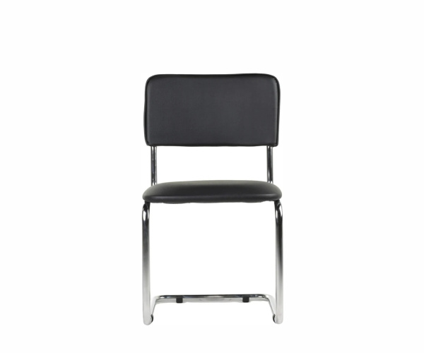 Конференц-кресла Сильвия Экокожа Dollaro 350 черная 640*840*560