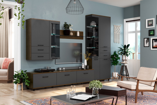 Гостиная "Грейс" Комплектация 8