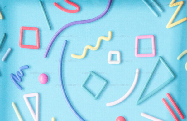 Кресло компьютерное детское Бюрократ CH-W204/F/STICK-BL Ткань голубая с рисунком Sticks 06 540x540x2