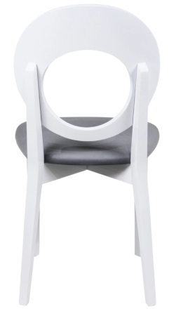 Стул ЭВЕЛИНА-2 бел/св.серый ВС/181