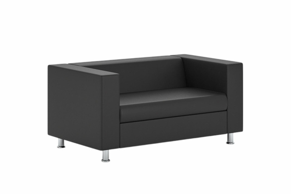 Диван двухместный Chairman АЛЕКТО 1460*850*700 к/з Euroline 9100