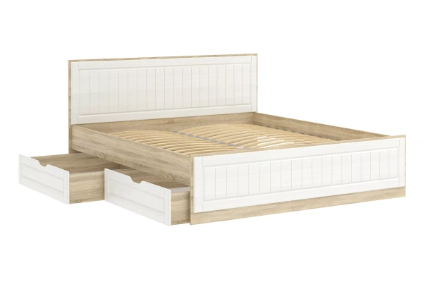 НМ 040.39-03 Х Ящик для белья (2шт.) ( "Оливия", Белое дерево Дуб Сонома)