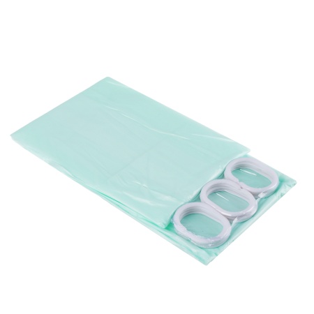 VETTA Шторка для ванной, ПЕВА, 180x180см, "Яркий однотон", 3 цвета 461-392