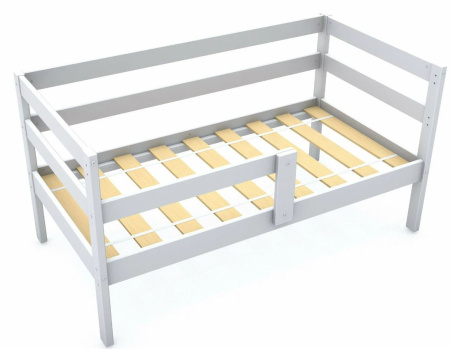 Софа 160*80 с одинарным бортом в белом цвете