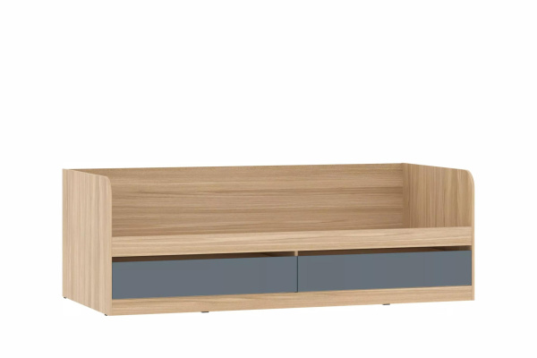 НМ 041.66 Кровать ( "Элиот", Маренго, Баунти Песочный)