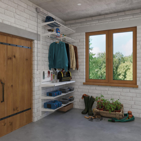 Маленькая система хранения в гараж