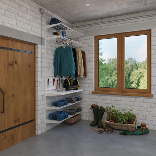 Маленькая система хранения в гараж