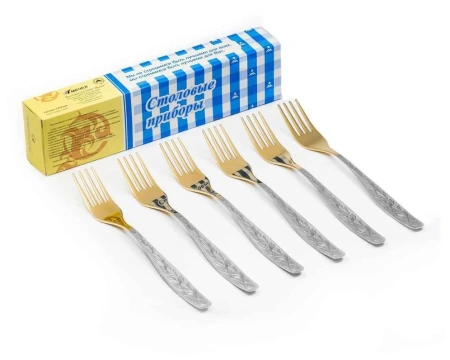 2 Набор 6пр.вилок столовых Уралочка (М13) в КК Нытва
