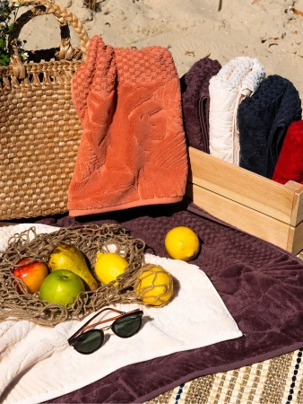 ПЦС-3501-4474 Полотенце 70*130 х/б с-1 Tropical mood цв.19-1761