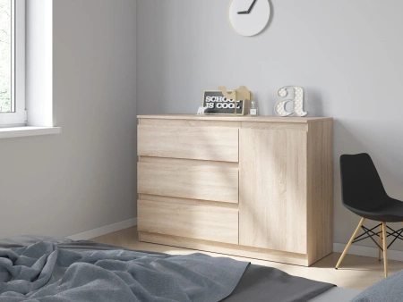 STERN комод Т-7(16 мм) 3-я-1д Дуб Сонома