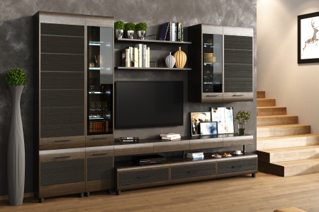 Гостиная "Камелия" Комплектация 2