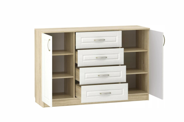 НМ 040.35 Х Тумба ("Оливия", Белое дерево, Дуб Сонома)