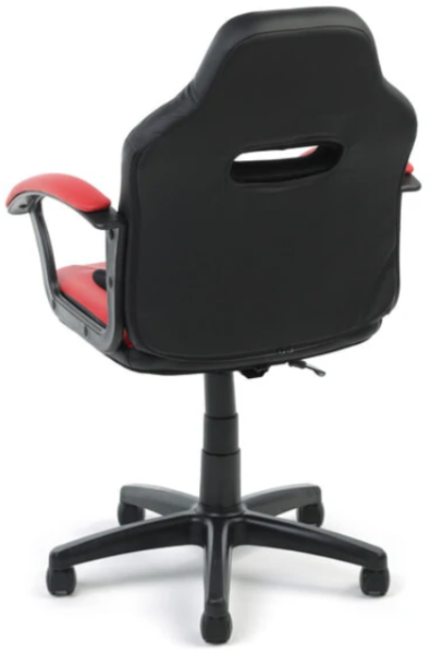 Кресло Chaiman Kids 110 Россия экопремиум  черный/красный