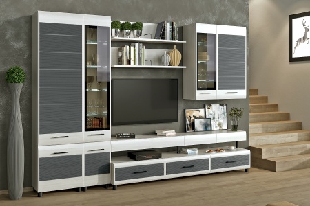 Гостиная "Камелия" Комплектация 2