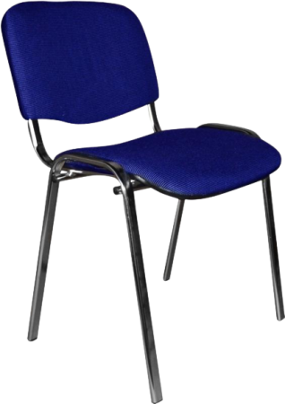 Офисный стул ИЗО black ТК-10 (синий) 530х760х815