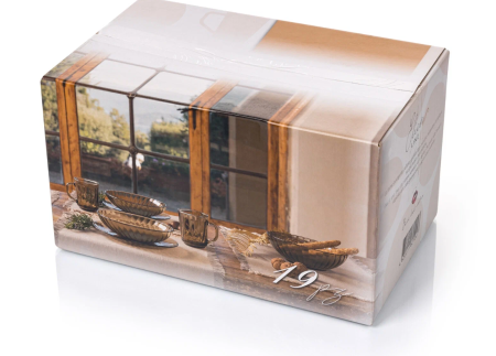 Набор столовый 30 пр. 'ELICA' ДЫМКА 62106