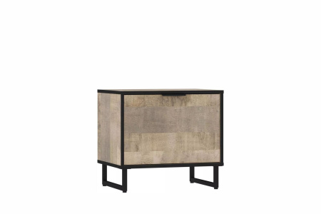 НМ 013.27 Тумба для обуви ("Фолк", Дуб Гранж Песочный)