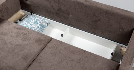 Диван - кровать Арно (Арт. ТД 564 Лаки 06 (коричневый перламутр), Лаки 06 (коричневый перламутр), V