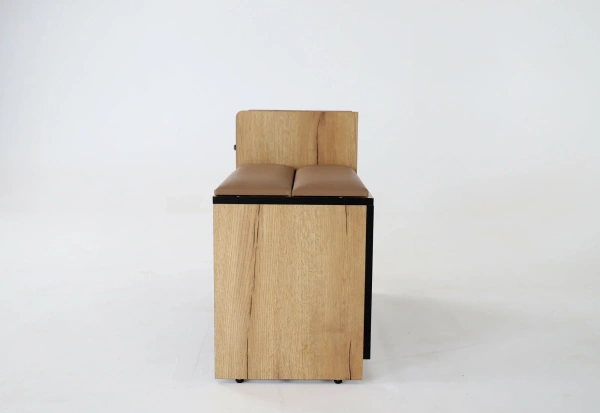 "ОЛЬГА-ЛОФТ 5" Тумба (Дуб Крафт Золотой / Темно Серый)