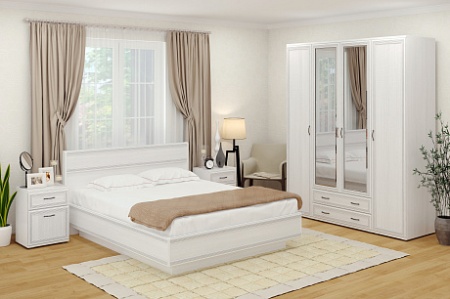 СК-1021-СЯ мебель для спальни (комплект из: ШК-1021 (2шт), ШК-1007, КР-1003, ТБ-1025 (2шт)