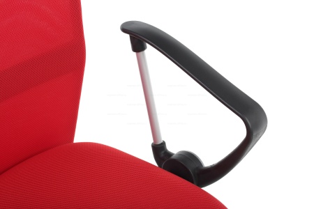 Офисное кресло Leo B chrome Leo B РС900 хром Ткань сетка красная 650.00х270.00х850.00