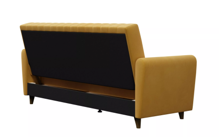 Диван-кровать Монако 3т (Ультра мустард)