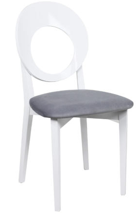 Стул ЭВЕЛИНА-2 бел/св.серый ВС/181