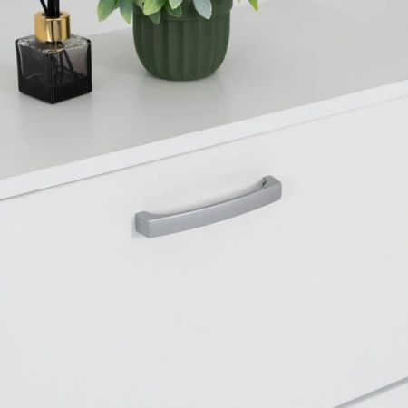 3.08 Обувница 602х1056х270(белый, белый, Лотос 128)